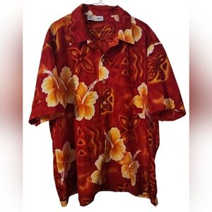 Mens Hawaiian Shirt Sz XXL